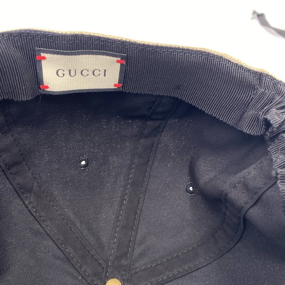 Unisex gucci authentic baseball hat size large expandable made in Italy - Picture 5 of 9